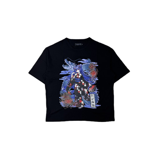 PSYCHO✡NATION★サイコ×ルネ龍キモノTシャツ★ホワイト PSYCHO NATION】× 寝田ルネ 龍着物 TEE (725621) | rings-official