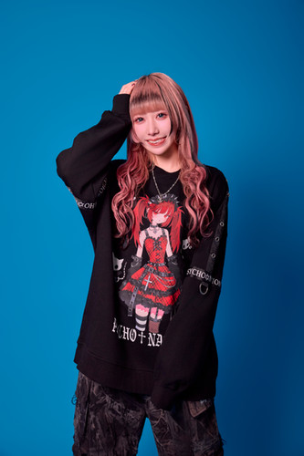 PSYCHO NATION】× 寝田ルネ コラボ パンクトレーナー (715200