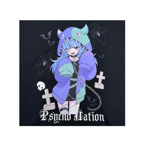 PSYCHO NATION】× 寝田ルネ ゾンビZIPパーカー (725206) | rings