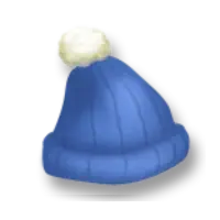 blauwe muts