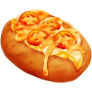 gepofte aardappel