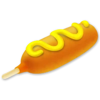 gefrituurde hotdog