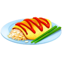 rijst omelet