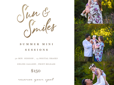 Summer Mini Sessions