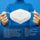 Thumbnail: KN95 FACE MASK 5-Layer Filtration White Mask 1 pack= 10 pcs