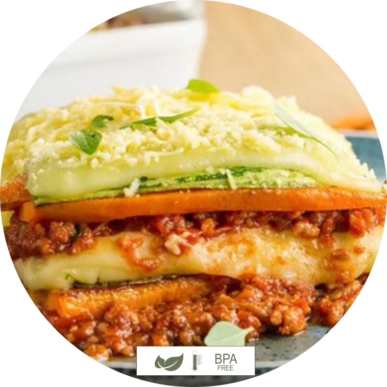 Caçarola de Abobrinha com Carne Moída 250g