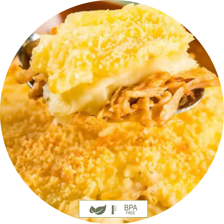 Escondidinho de Frango Vegetal com Purê de Mandioca 250g