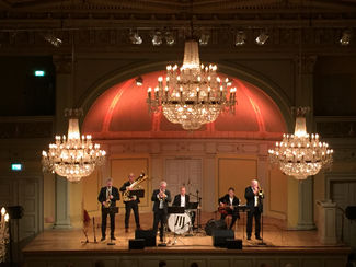 Stilig konsert med Røshnes Jazzband i Gamle Logen i Oslo, 9.november 2019.
