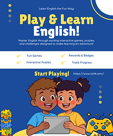 Learn English with Game Poster.png