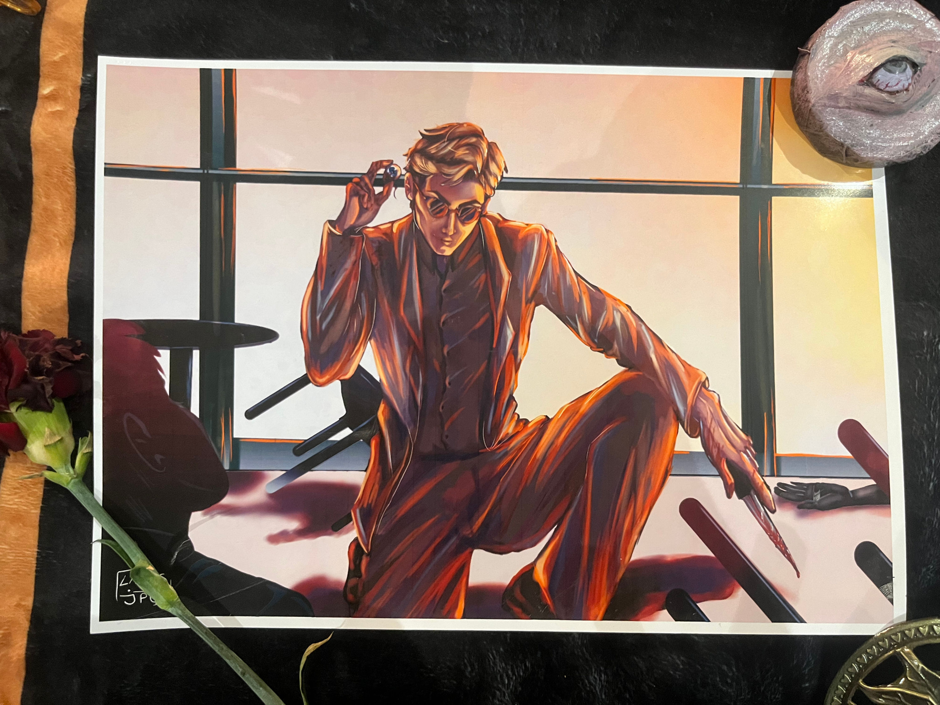 SALE: Corinthian A4 art print