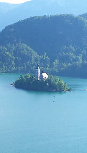 Lake Bled, Island, Slovenia