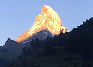 Matterhorn, sunrise, Swiss Alps