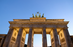Brandenburg-Gate Berlin Sunset