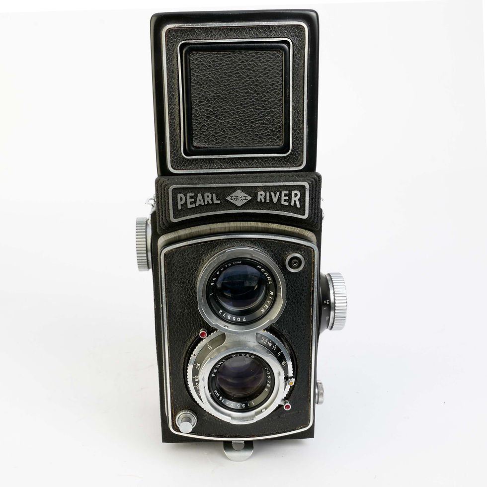 Thumbnail: Pearl River TLR Camera 6x6 Medium Format Camera with Case