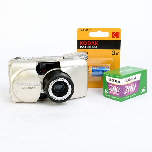 Olympus µ[mju:] ZOOM 115 Compact 35mm Film Point & Shoot Camera