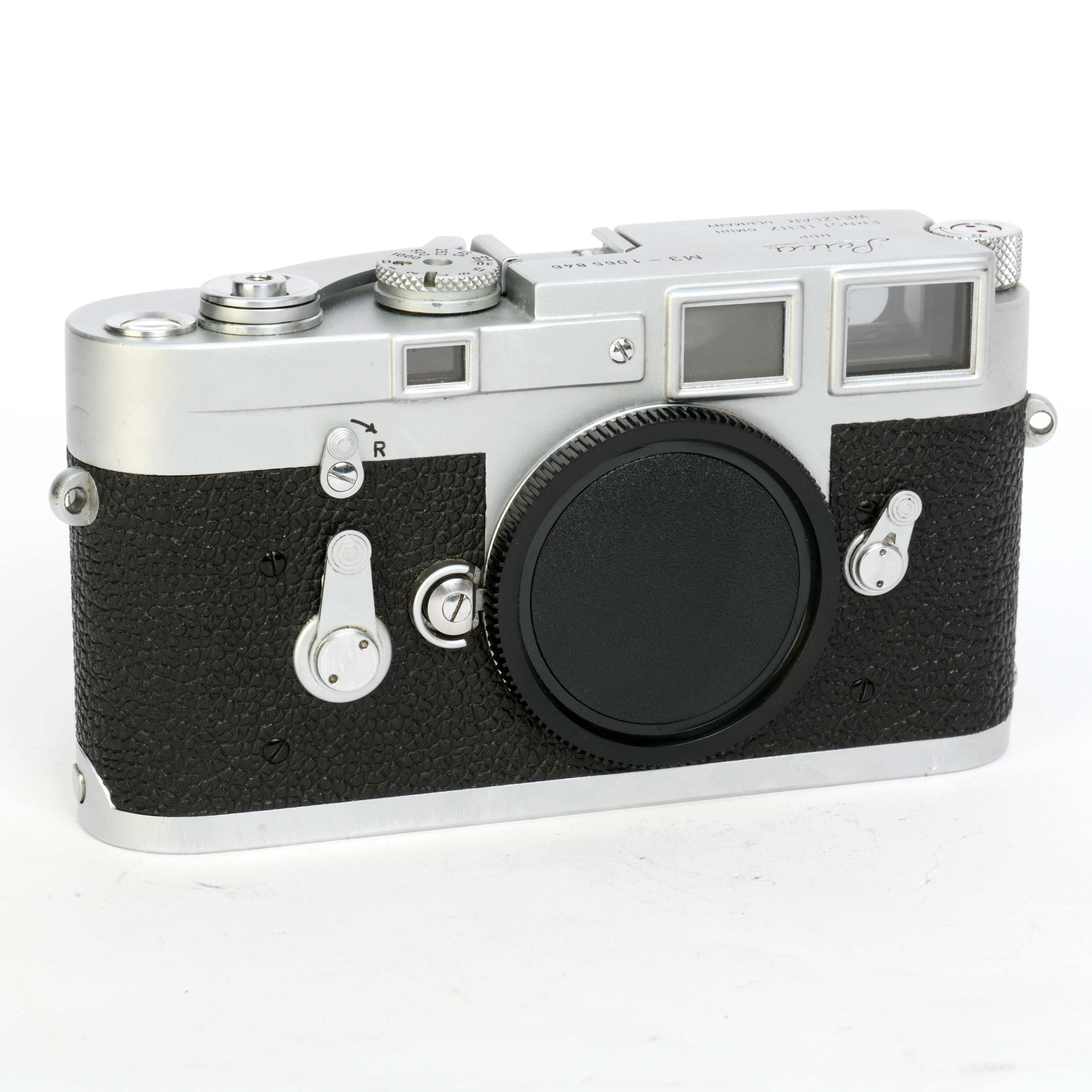 Leica M3 Silver 35mm Rangefinder Film Camera (Body Only)
