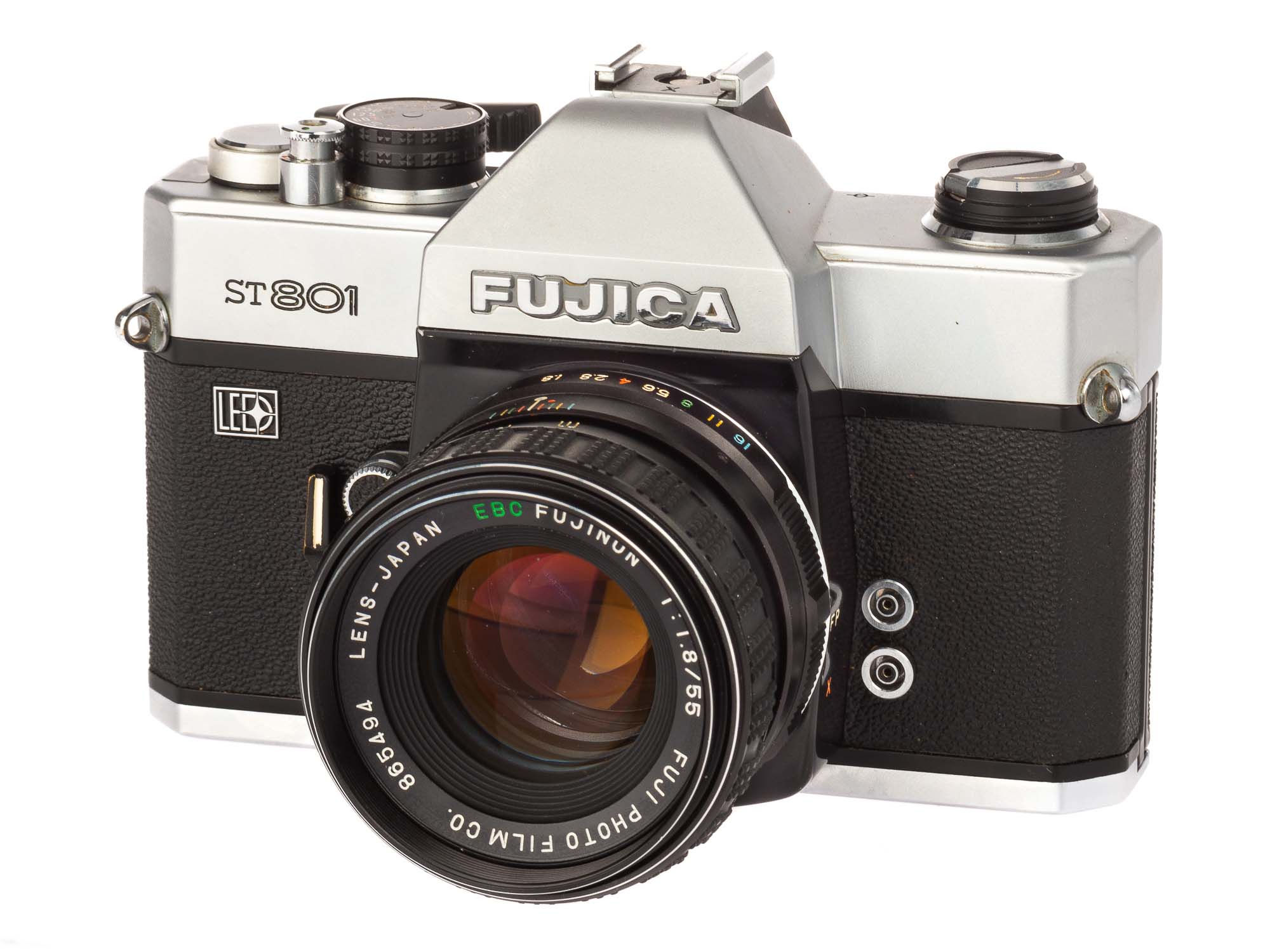 FUJICA ST801 35mm Film Camera w/Fujinon 1.8/55mm Lens