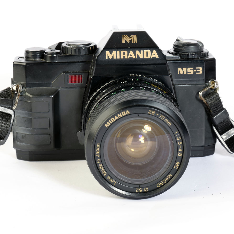 Thumbnail: Miranda MS-3 35mm SLR Film Camera – with Miranda 28–70mm Zoom Lens – Vintage K-M