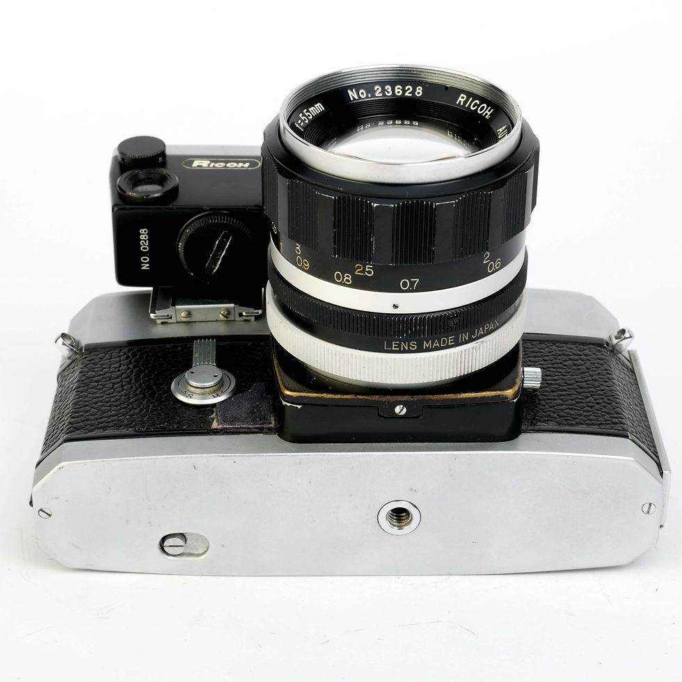 Thumbnail: Ricoh Singlex Film Camera with Auto Rikenon 55mm f/1.4 Lens + Meter