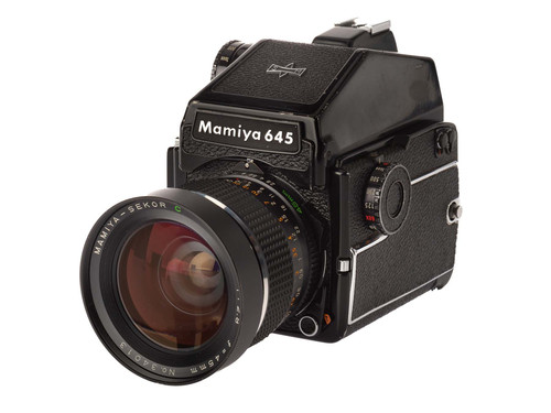 Mamiya 645 1000S No.L22829 500s 6x4.5 Film Camera with f2.8