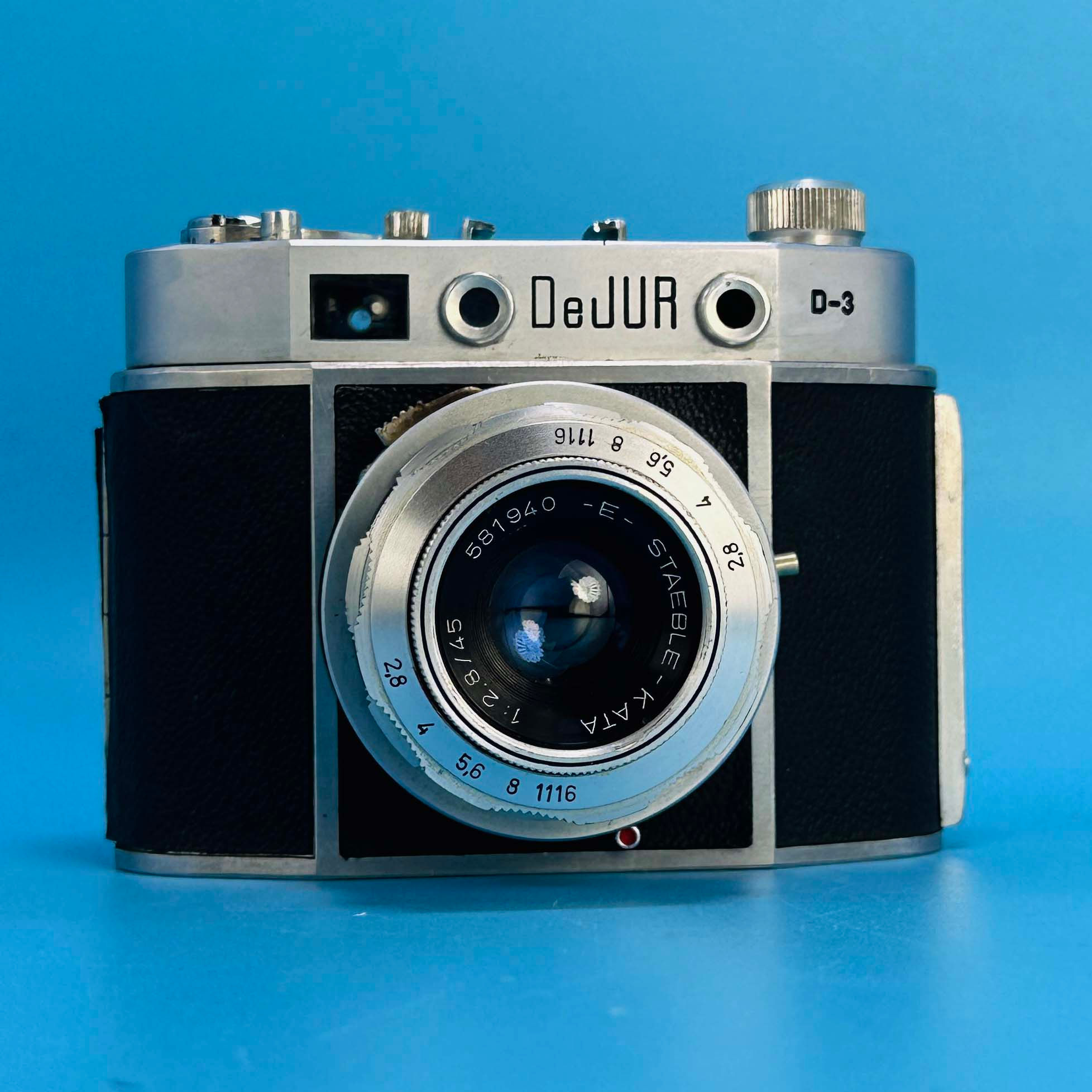 DeJur D-3 Rangefinder Film Camera