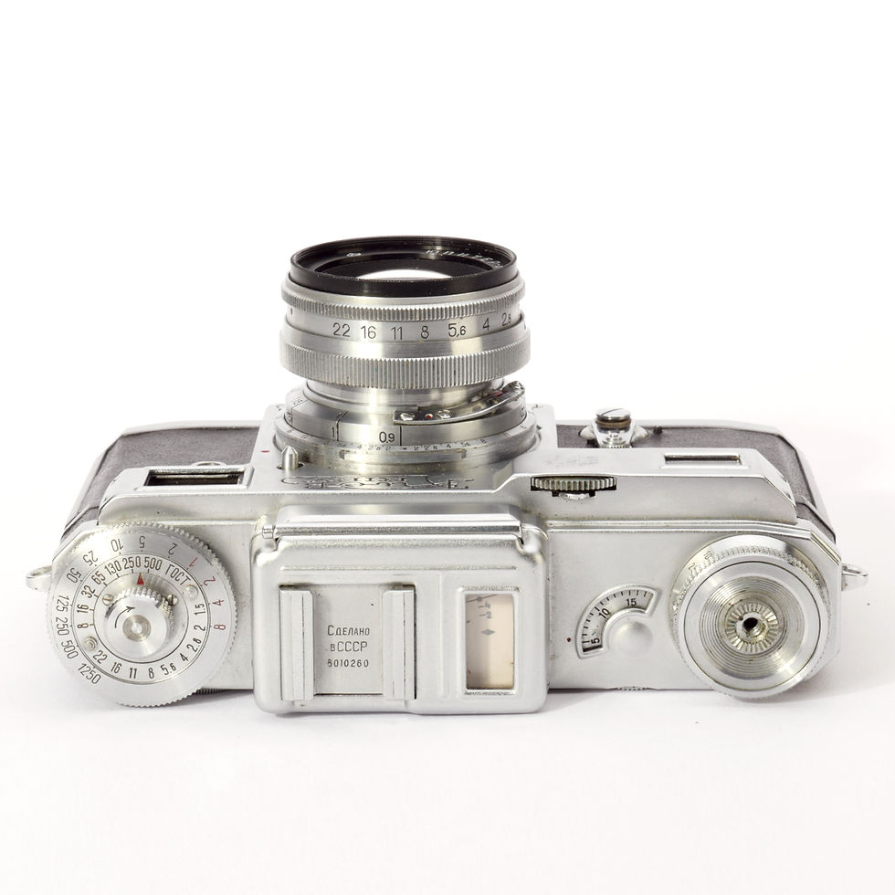 Thumbnail: Kiev 3 Camera with Jupiter-8M Lens 5m/f2