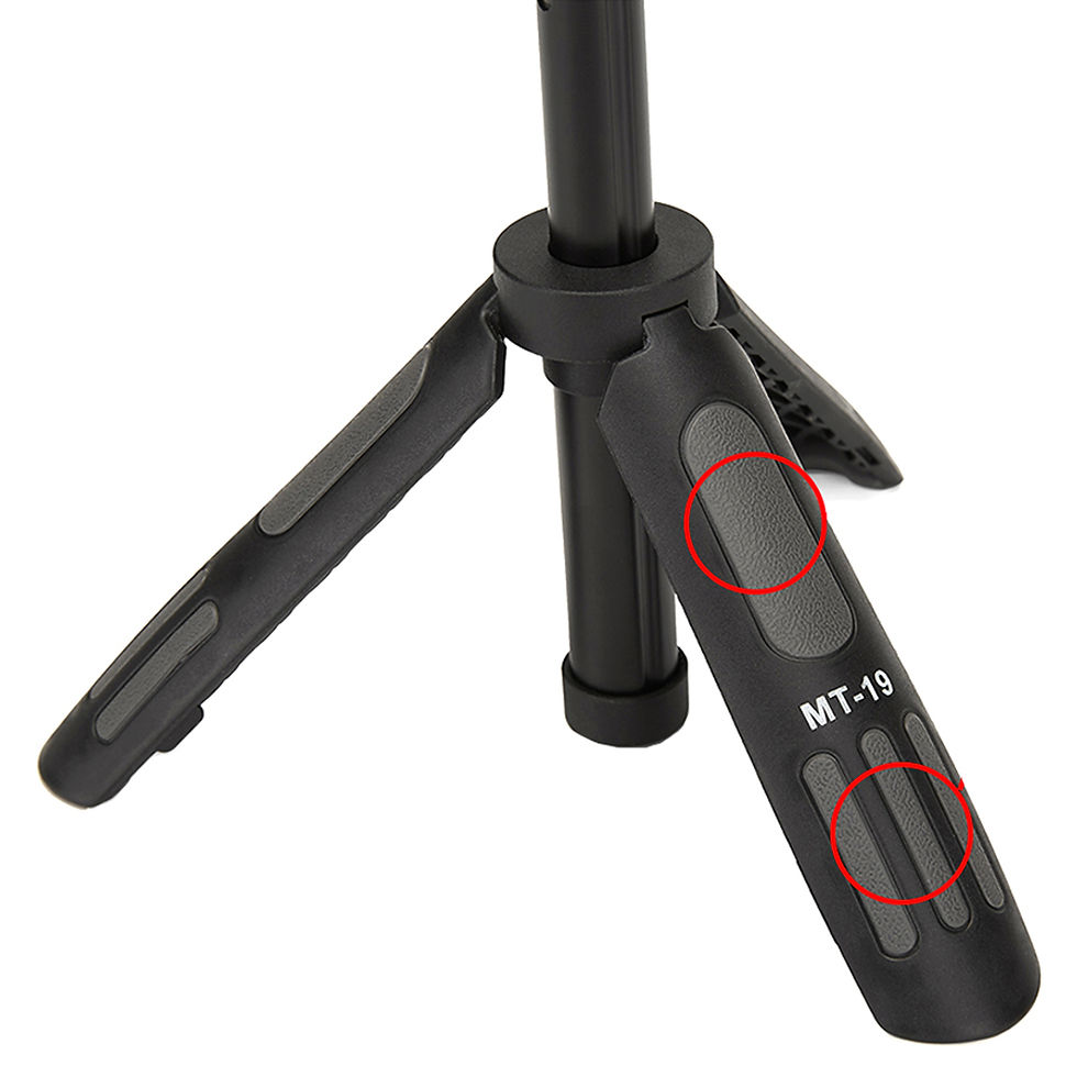 Thumbnail: Tripod JMARY MT-19, floor for Photo/Video Cameras, 145-275mm, Black