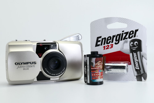 Olympus μ [mju:] ZOOM 70 DELUXE Point & Shoot Camera | Khalifa Art