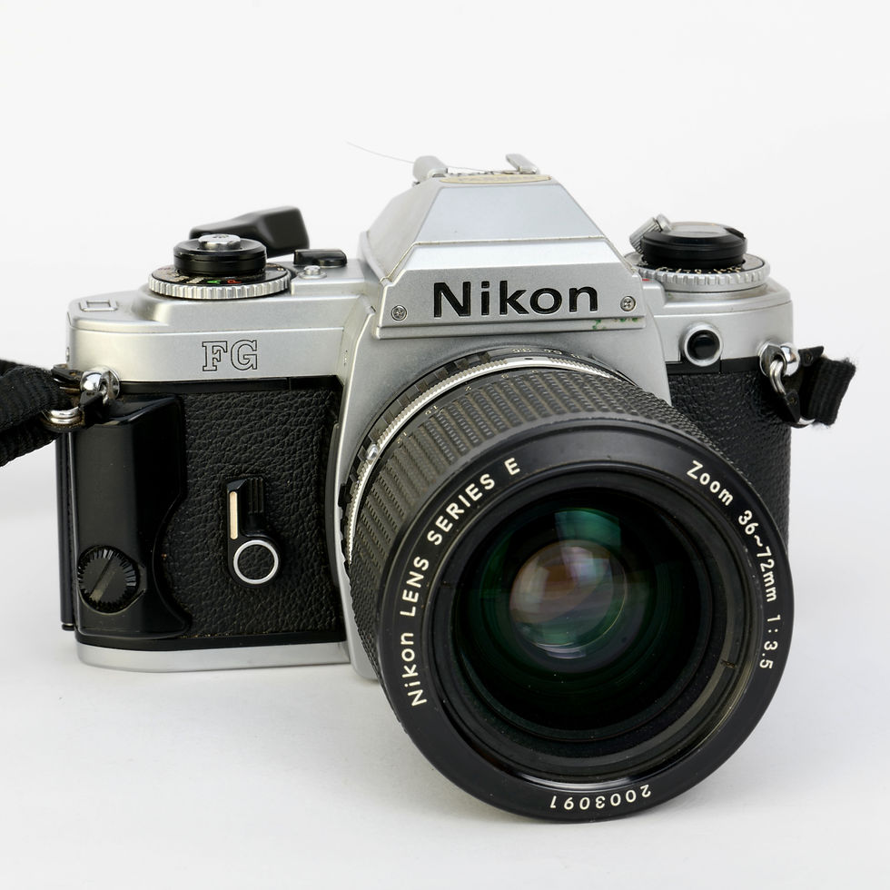 Thumbnail: Nikon FG Camera with AI-S Zoom Series E 36–72mm f/3.5 Lens