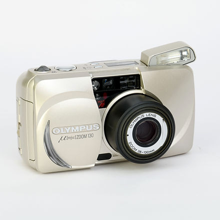 Olympus µ[mju:] ZOOM 130 Film Camera | Khalifa Art Center