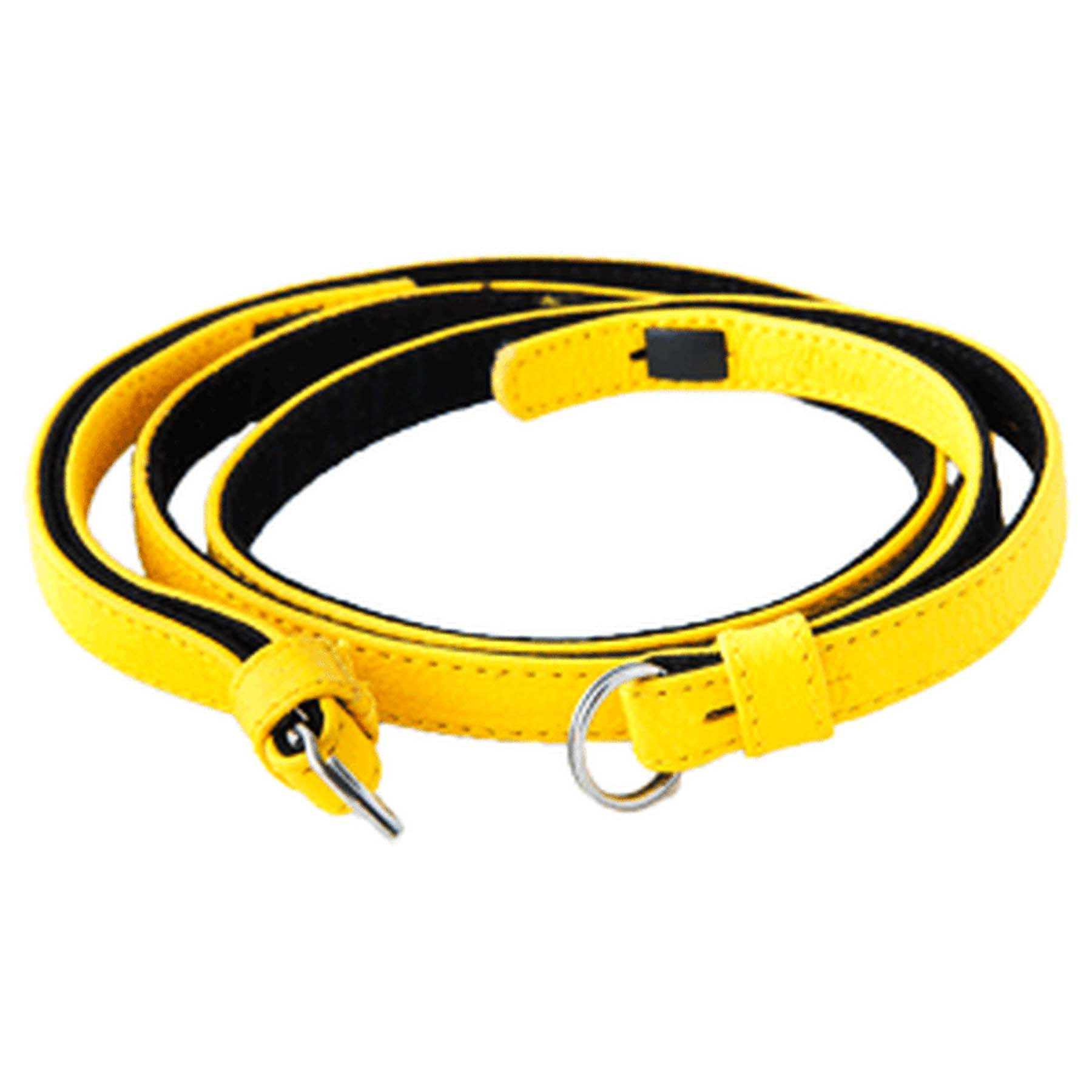 Leica Carrying Leather Strap (Lemon Yellow)