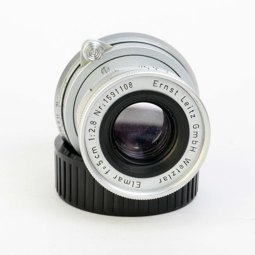 Leica Leitz Wetzlar Elmar 5cm f/2.8 M-Mount Lens SN1591108