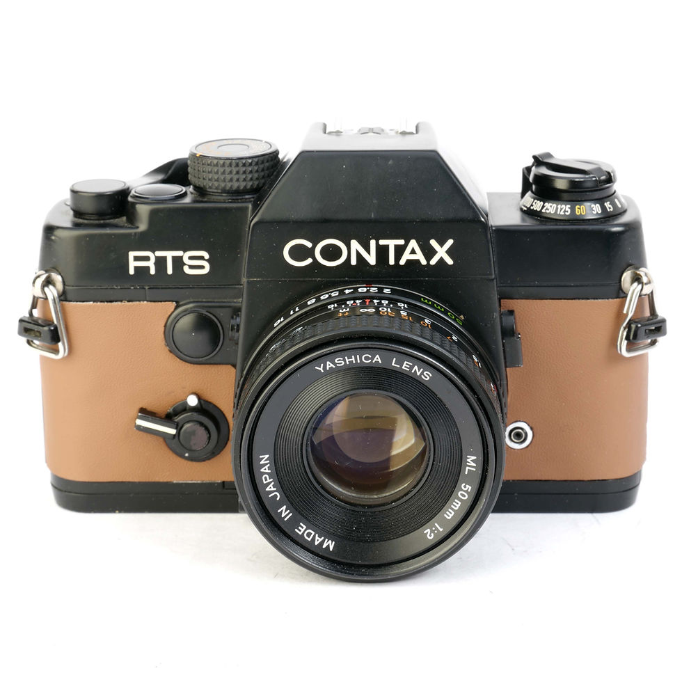 Thumbnail: CONTAX RTS 35mm Film Camera with Yashica ML 50mm f/2 Lens