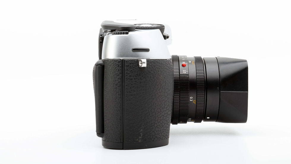 Thumbnail: Leica R8 Silver SLR Film Camera with Leica Leitz Wetzlar Elmarit R 28mm F/2.8