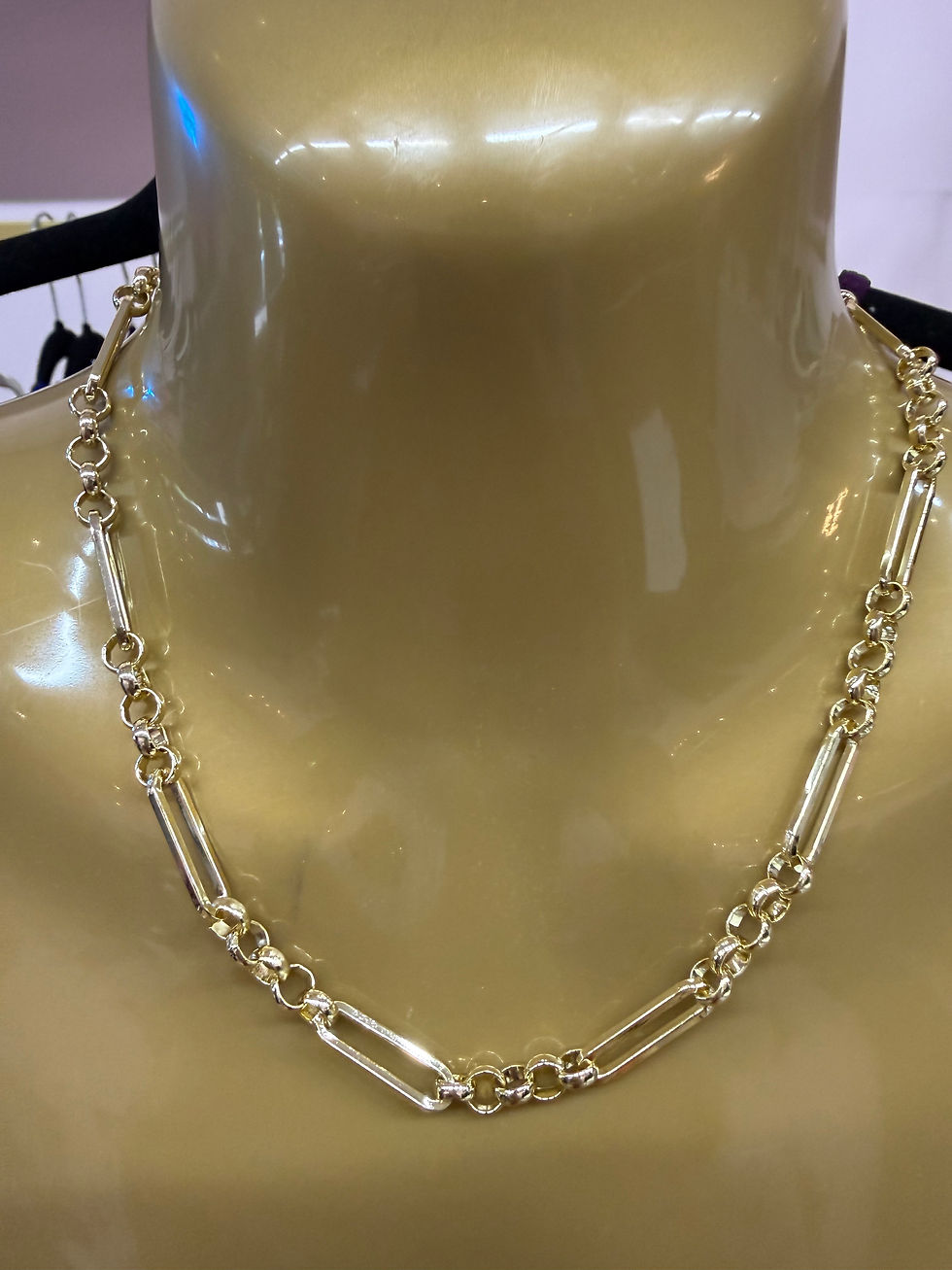Thumbnail: Paperclip Necklace Designer Inspired