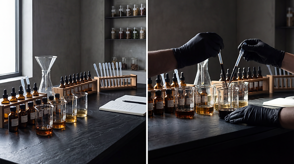 luxury_fragrance_blending_process_in_a_niche_perfume_atelier_measuring_fragrance_oils_in_g