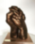 This is my mum and dad with their hands entwined. My dear dad is losing his battle against lung canc