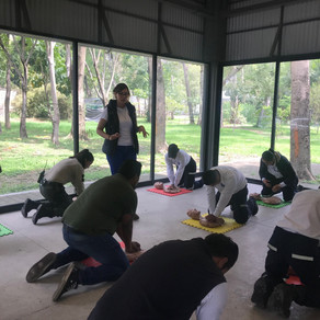 Capacitación de RCP y primeros auxilios a Red de Bosques Urbanos de Guadalajara