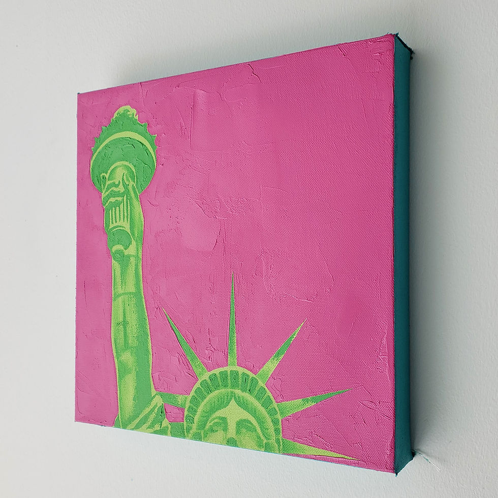 Miniatura: Give Us Liberty - Lime Raspberry