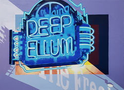 Rapheal Crump THE FREED MANS HOME 30x40