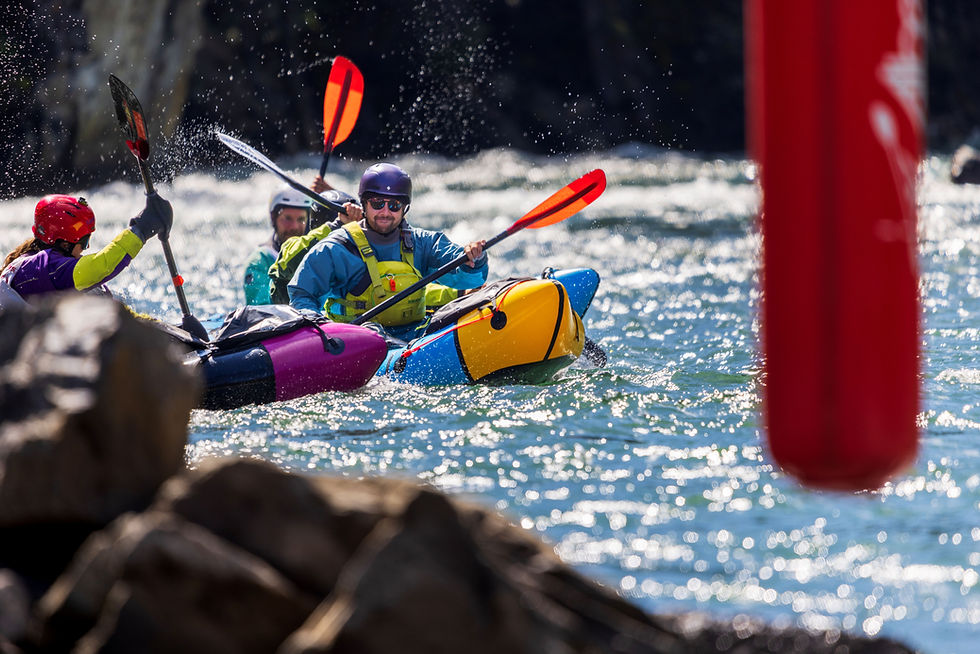 Pack Raft - Downriver Race