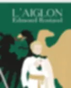 Illustration digitale sur l aiglon d' Edmond Rostand représentant le prince avec à son dos les aigles napoléonien et prussien