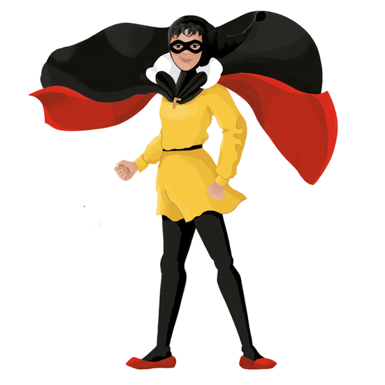 Illustration Fantômette édition jeunesse