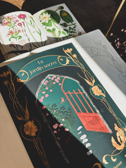 Illustration le jardin secret