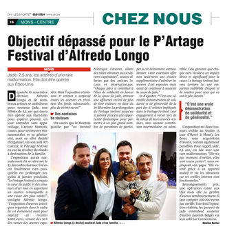 L'un des nombreux articles de presse qui a médiatisé l’événement