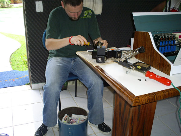 Reforma da mesa Console