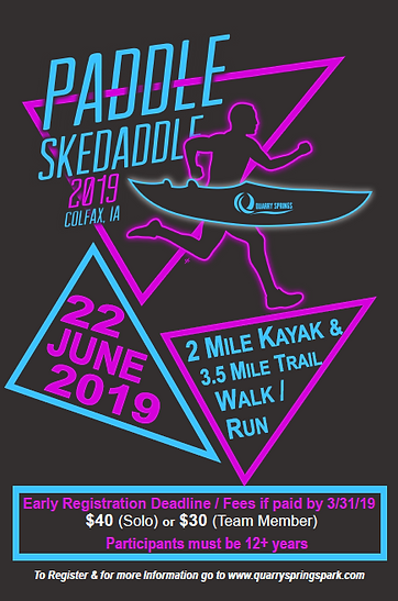 Quarry Springs Paddle Skedaddle 2020 Quarry Springs Paddle Skedaddle 2020