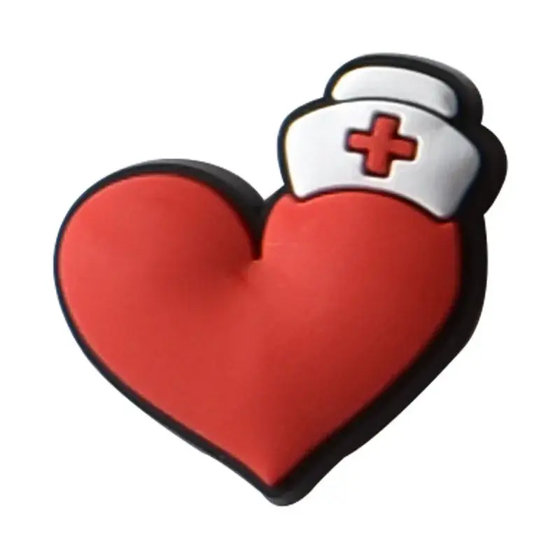 Miniatura: 1Pcs Doctor Nurse Shoe Charms for Shoe Clog Accessories Pin Women