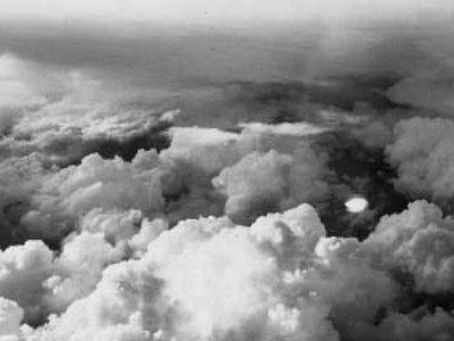 Estimates of Optical Power Output in Six Cases of Unexplained Aerial Objects