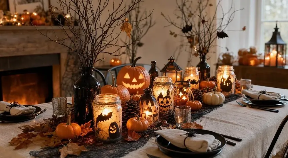 menu soirée Halloween adulte buffet et potion sans alcool